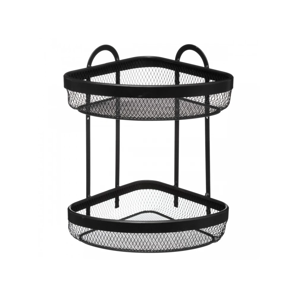 2023 Metal Wire Mesh Basket Fruit Snacks Sundries Storage box with Wood Handle mesh storage basket iron storage basket