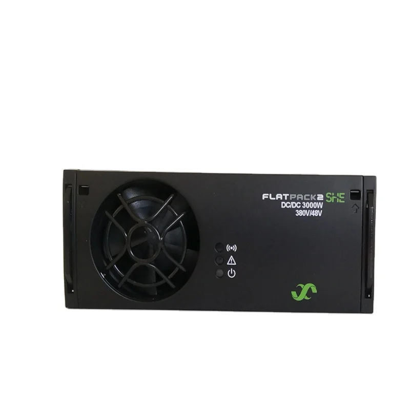 
 High efficiency converter for data centers Flatpack2 DCDC 380/48 3000SHE 241119.907 380V to 54V 98.2% high efficiency  