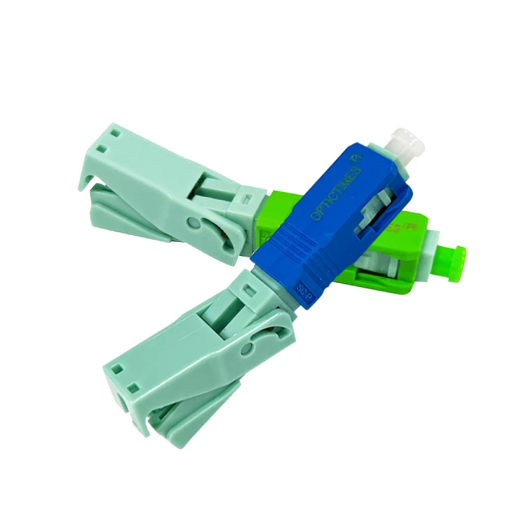 Manufacturer FTTH Optical Fiber SC UPC Single Mode Fiber Optic Fast Connector SC UPC Fiber Optic Connector
