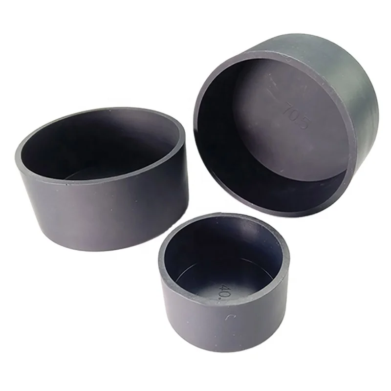 Rubber Tips Covers Sleeve Sheath Flat Silicone Rubber End Caps