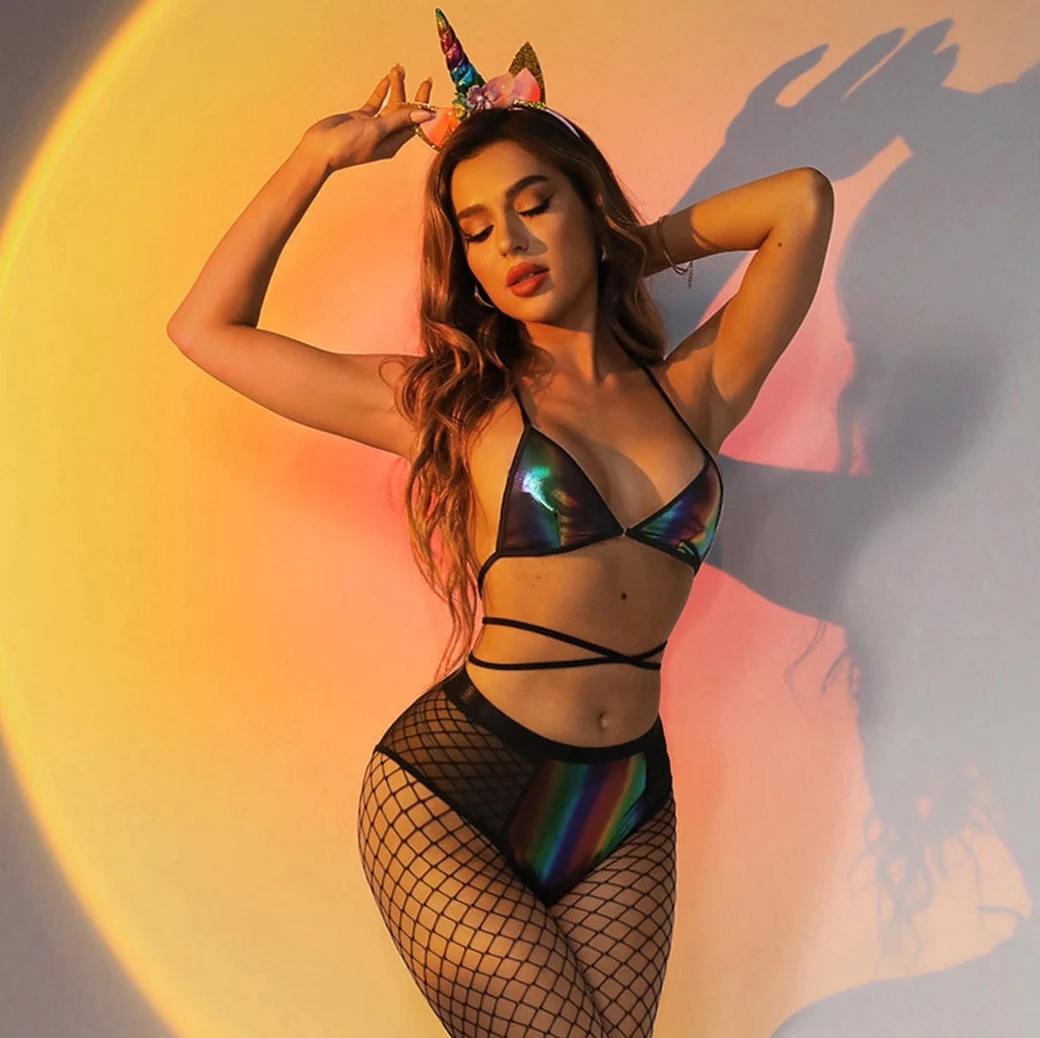 Роскошный женский эротический костюм для косплея на Хэллоуин для женщин и взрослых, Женский Комплект эротического белья из искусственной кожи для ролевых игр и танцев на шесте