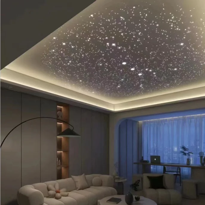 Share Home car roof cinema bed room ceiling lighting fiber optic starry sky romantic effect