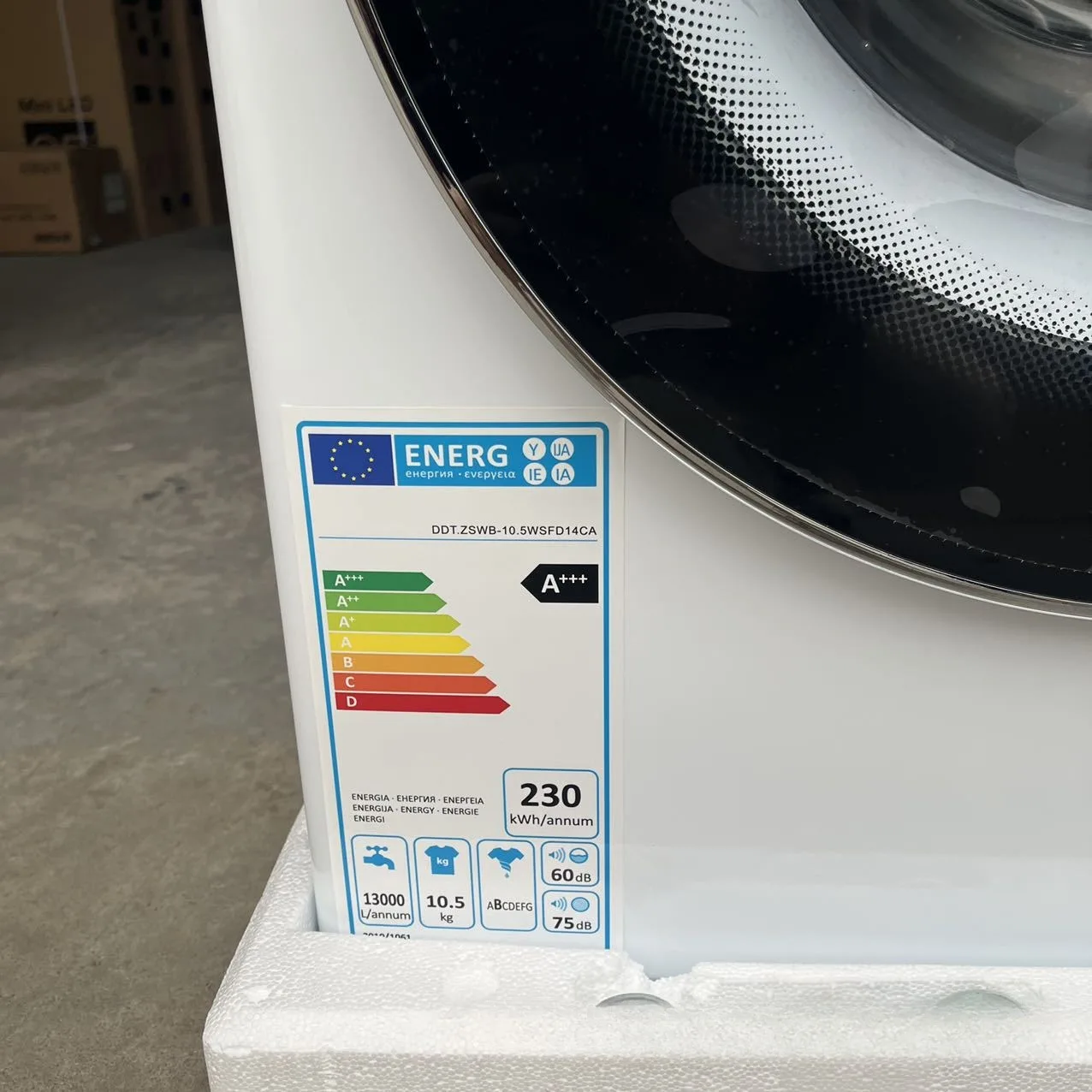 10.5kg Fully Automatic Electric Home Washing Machine with Dryer New Condition Drum Washing Machines and Drying Machines