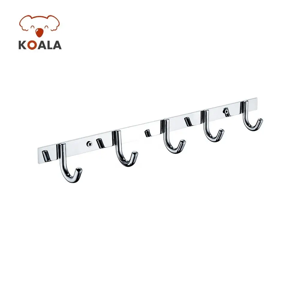 Chrome Metal Hat Towel Cloth Hanger Living room Bathroom Hook