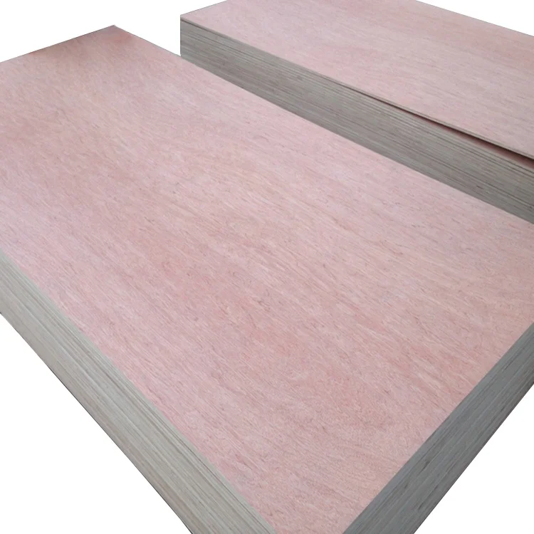 18mm Bintangor commercial plywood laminate 12mm cheap Red hardwood face and back Packing plywood