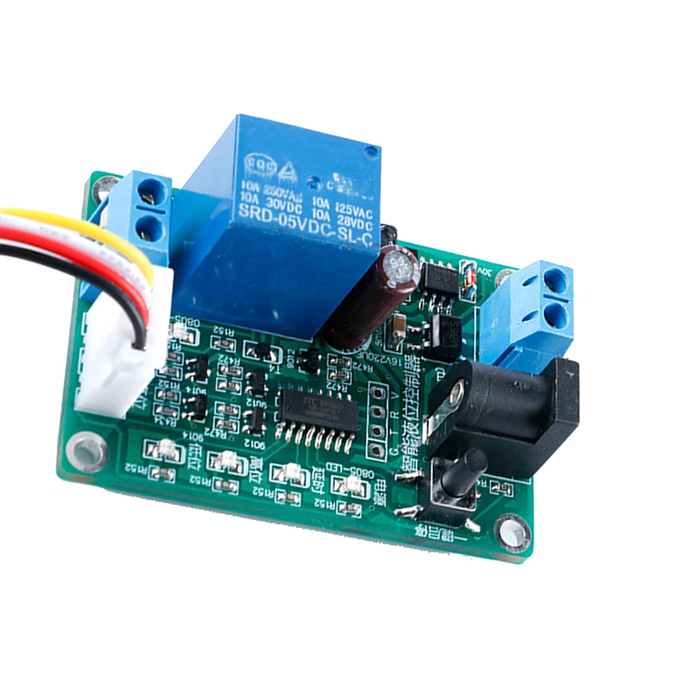 Taidacent 5V ON or OFF Water Pump Tank Tower Pool Automatic Switch Auto Water Level Relay Switch Liquid Level Control Relay