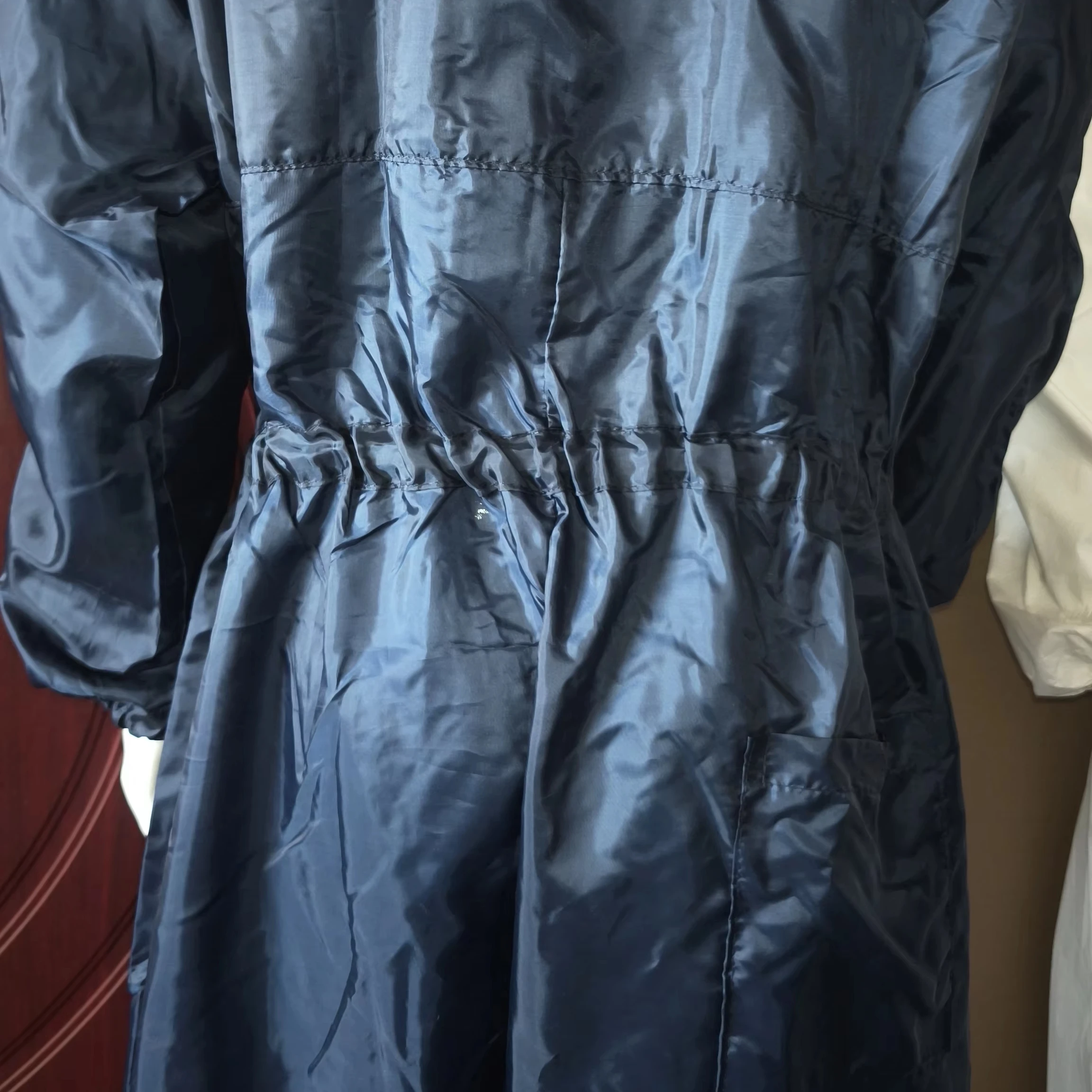 Polyester reusable protective coverall clean room used electrostatic  coverall