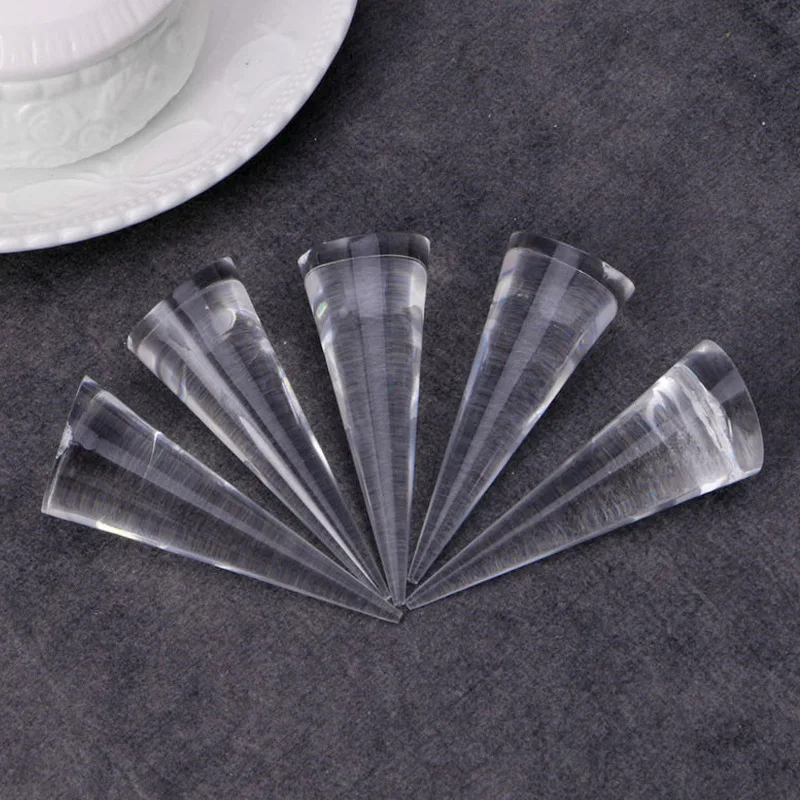 Tapered acrylic display frame ring frame jewelry shelf jewelry display props ring tip finger ring holder