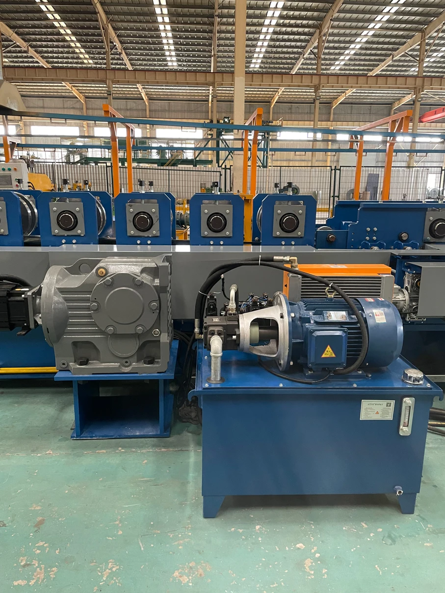 Metal Forming Process Rolling Steel Truss  C & Z Purlins Channel Machine