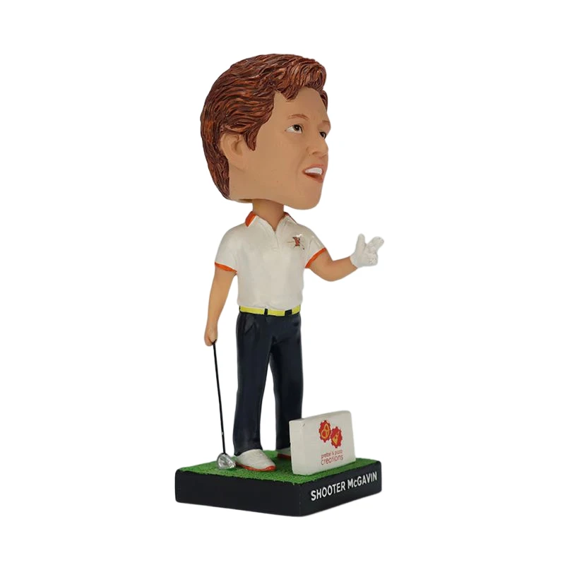 Custom Bobble Head Golf Golfer Player Make A Bobblehead For Golfer