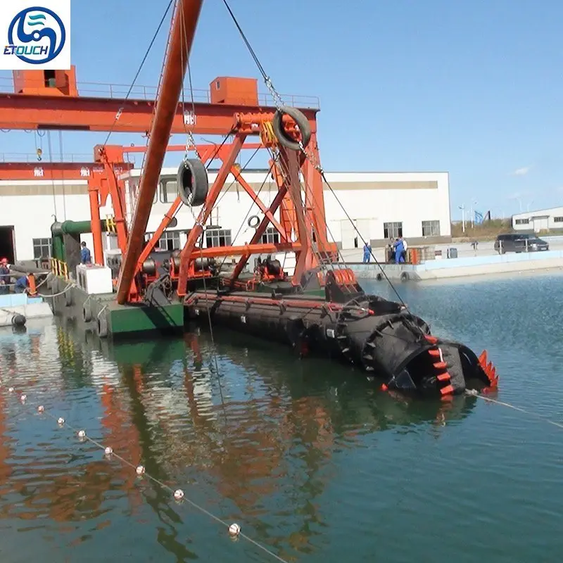 Good quality long-term service mini river sand  dredger 6 inch cutter suction dredger Portable Dredger Sand Dredging Machine