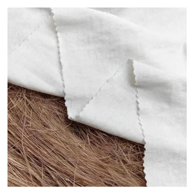 22015 Custom Color Breathable 55% Hemp 45% Organic Cotton Sweatshirts Jersey Knitted Single Jersey Fabric