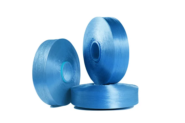 
Long term Supplier High quality Color Polypropylene PP Yarn 900D High Strength Filament Yarn Eco friendly Dyed Yarn 