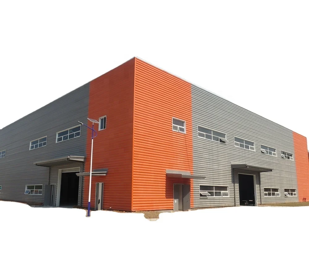 Modular Prefab Industrial Building H Steel Warehouse Project