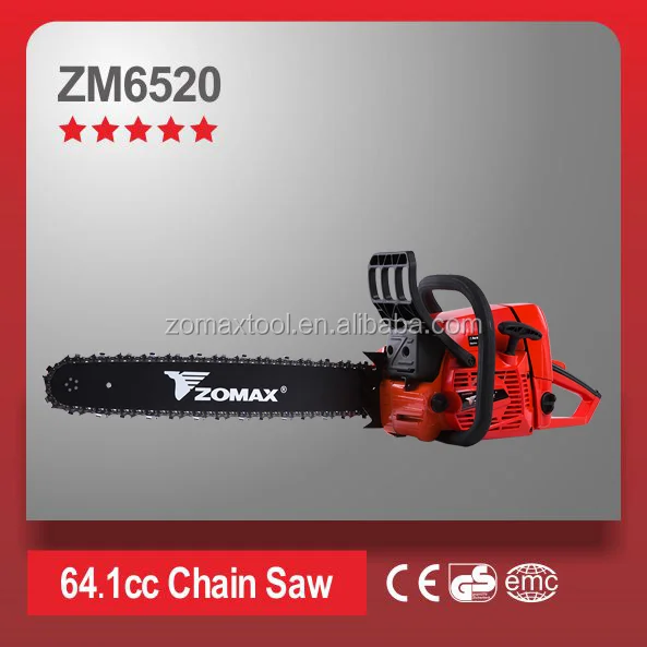 2021 professional 6520 4 stroke chain saw with oregon chain and bar