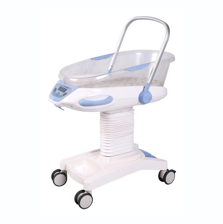 MT MEDICAL Luxury model Infant Customized Hospital Mobile Baby Crib Bed