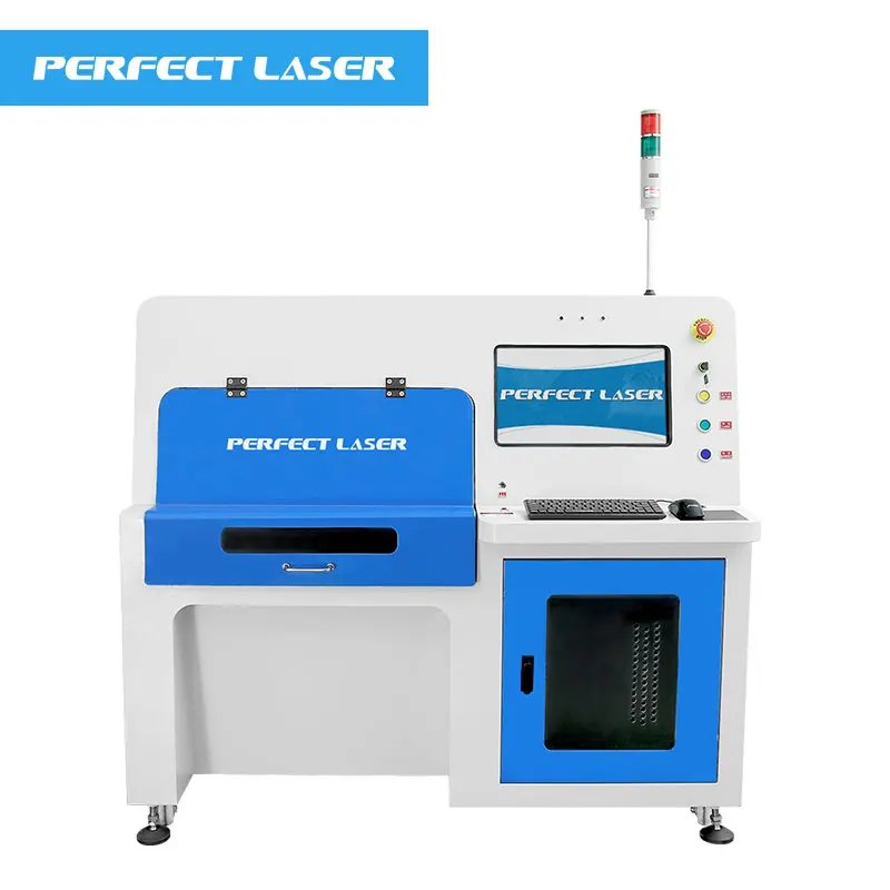 Solar Cell Fiber Laser Scriber / Making Machine for Silicone Wafer Cutting and Scribing /Laser Inscriber