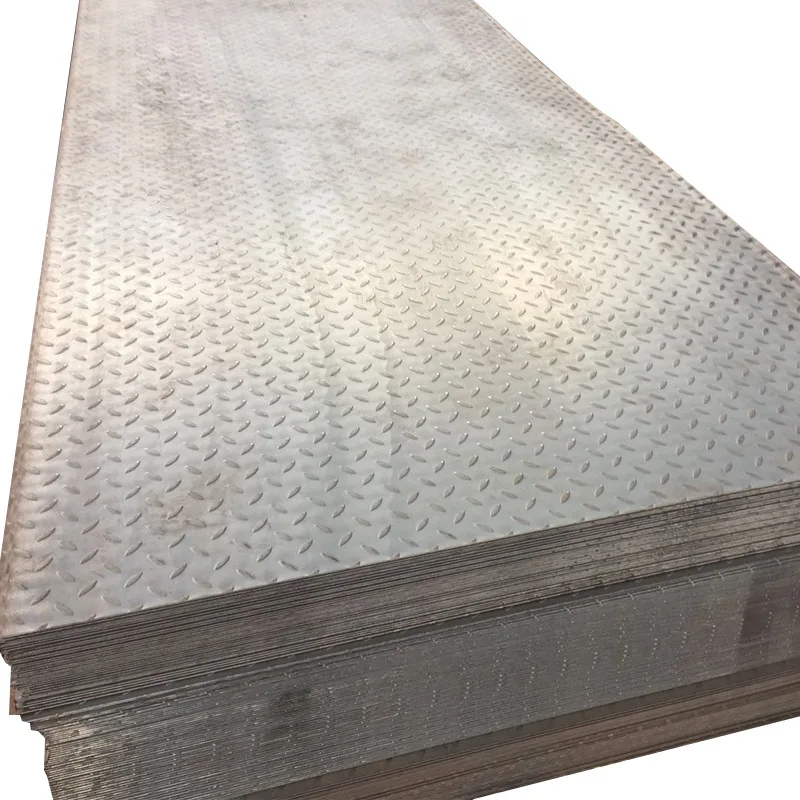 Высококачественный лист из углеродистой стали Astm Aisi Q245 Q345 горячекатаная рифленая стальная пластина 5 мм
