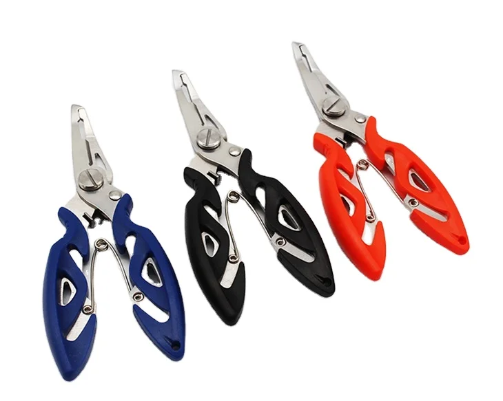 Многофункциональные рыболовные плоскогубцы из нержавеющей стали, ножницы, крючки, резаки для лески