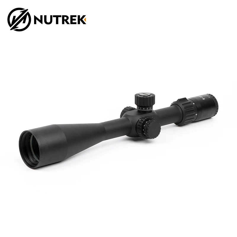 NUTREK OPTICS ADVENTURER SERIES 6-24x50 Scope FFP One Tube Cross Dot Reticle Optical Sight Hunting Scope