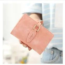 2021 Hot Sale Bank ID Card Case Korean PU Frosted Lady ID Card Case Transparent and Easy to Search Card Purse