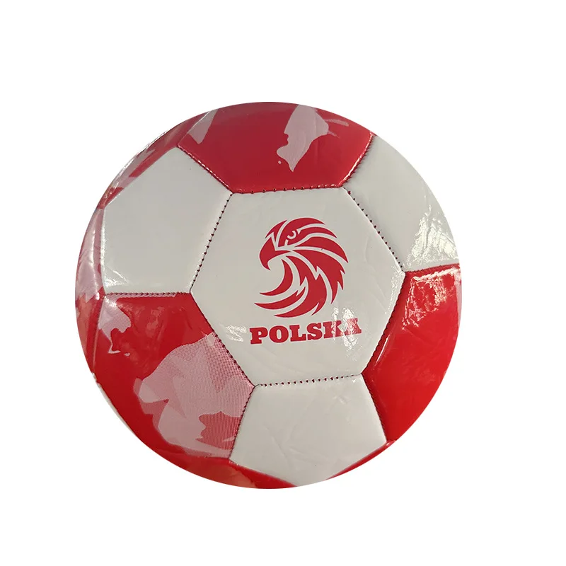 Size 4 2.7mm Sports Balls Factory Wholesale Low Price Machine-Stitched PU PVC Rubber for Leather and Metal Use