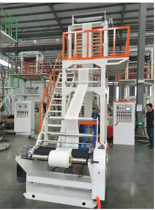 Hot Selling 2023 High Accuracy Plastic Blowing Film Extrusion Line Quality Grade Blown Film Machine Manufacturer