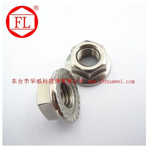 Hex flange nut