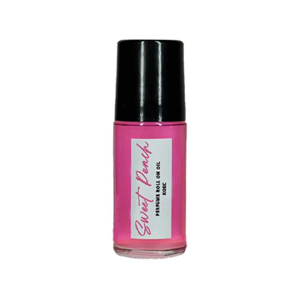 Roxelis Fruit Perfume Portable Peach Fragrance Oil Refreshing Peach Perfume