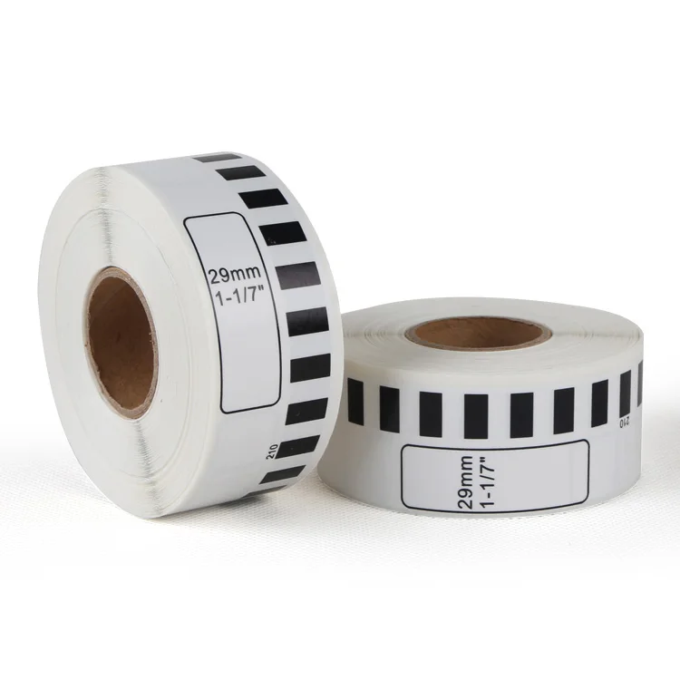 OEM High Quality Brother Compatible Labels DK1201 DK-2205 DK 22243 Thermal paper 62mm x 8m Brother dk Labels