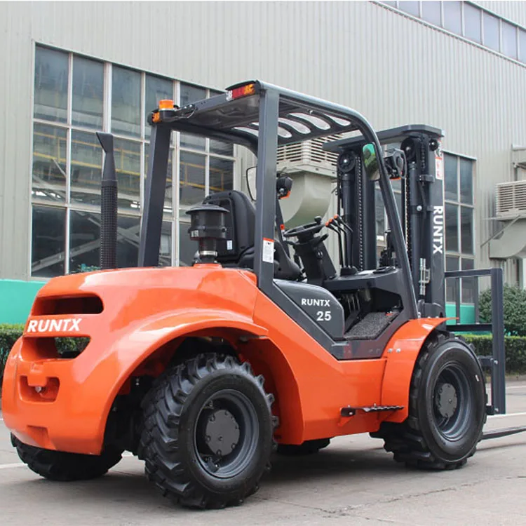 Runtx 3 ton 4WD all Rough Terrain forklift