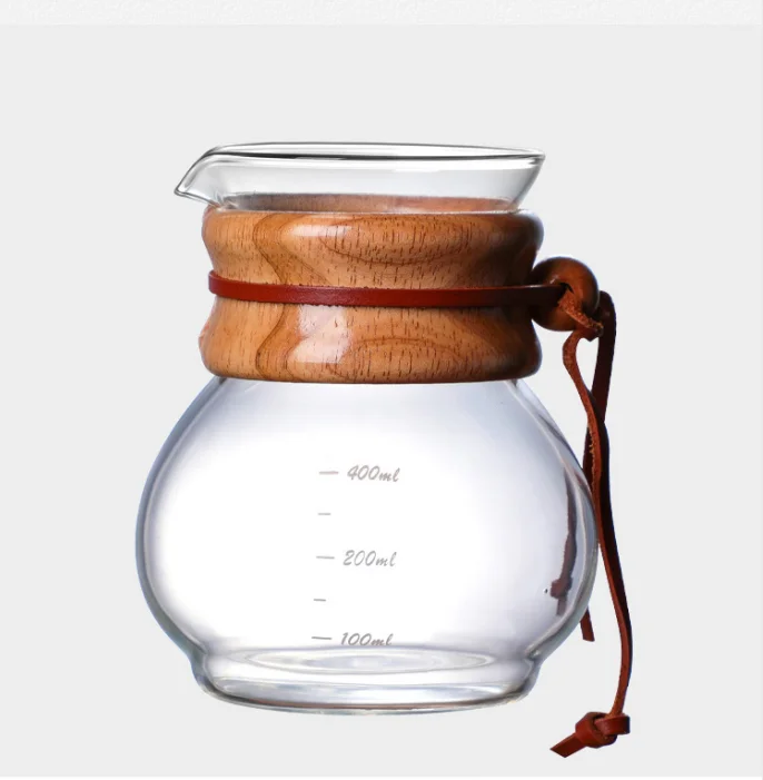 New Design Pour Over Ice Drip Coffee Maker Handmade Glass Brew Drip Coffee Maker Household Coffee Maker Portable Cold Brew Pot