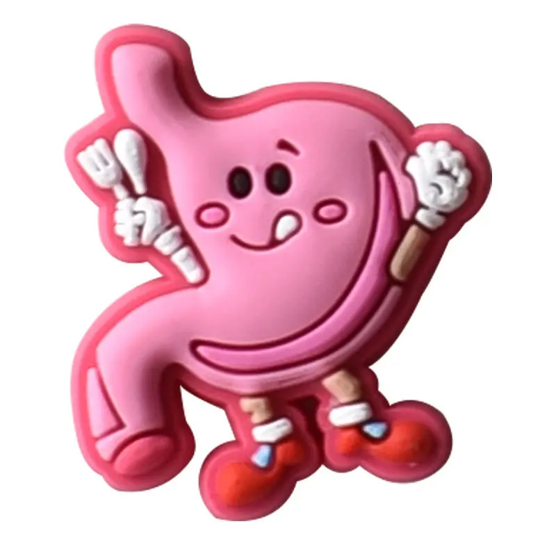 Wholesale custom design medical cartoon kids pvc croc clog shoe decoration charms