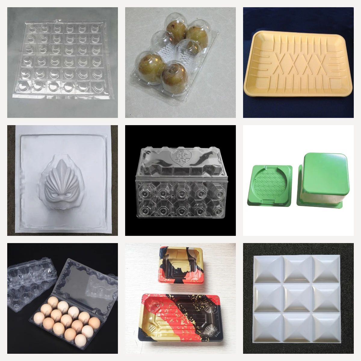 Semi automatic blister vacuum forming machine for plastic sheet