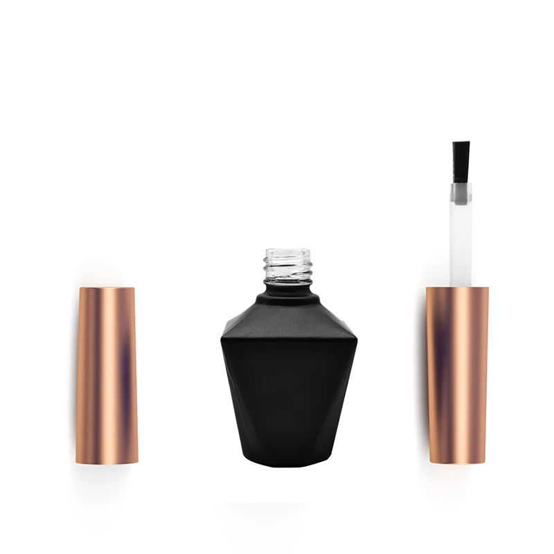 15ml custom unique empty nail polish bottles suppliers cosmetic glass bottle with brush