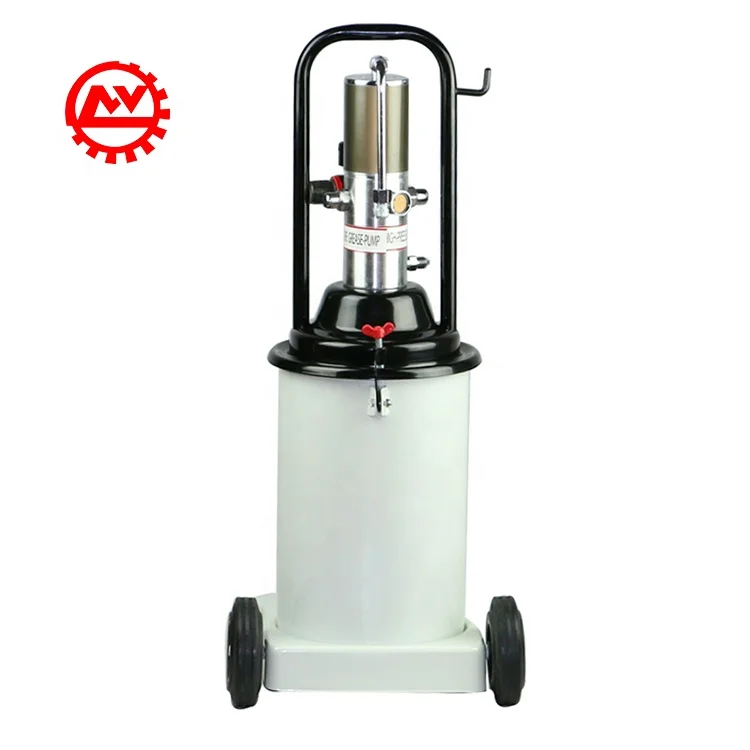 12L Portable Air Operated Grease Dispenser 50:1 Pneumatic Grease Pump