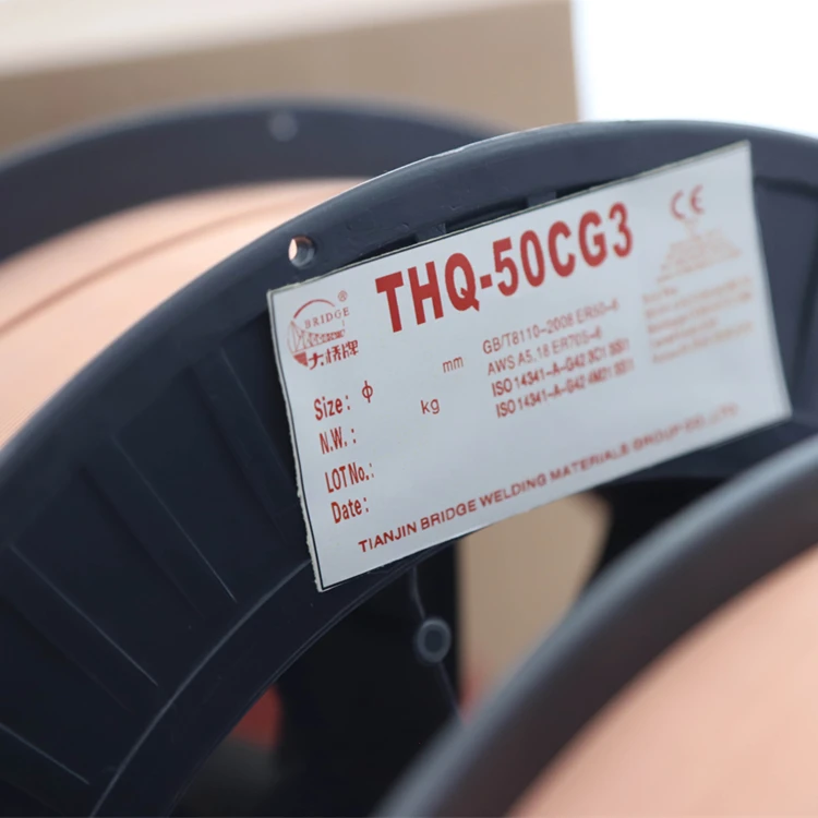 Сварочный материал, сварочная проволока, проволока GMAW AWSA5.18 ER70S-6 G3Si1 SG2