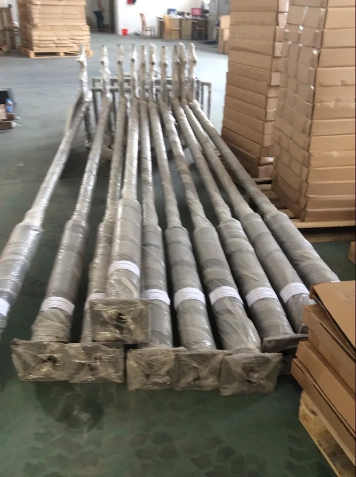 standard height of street light pole with factory price