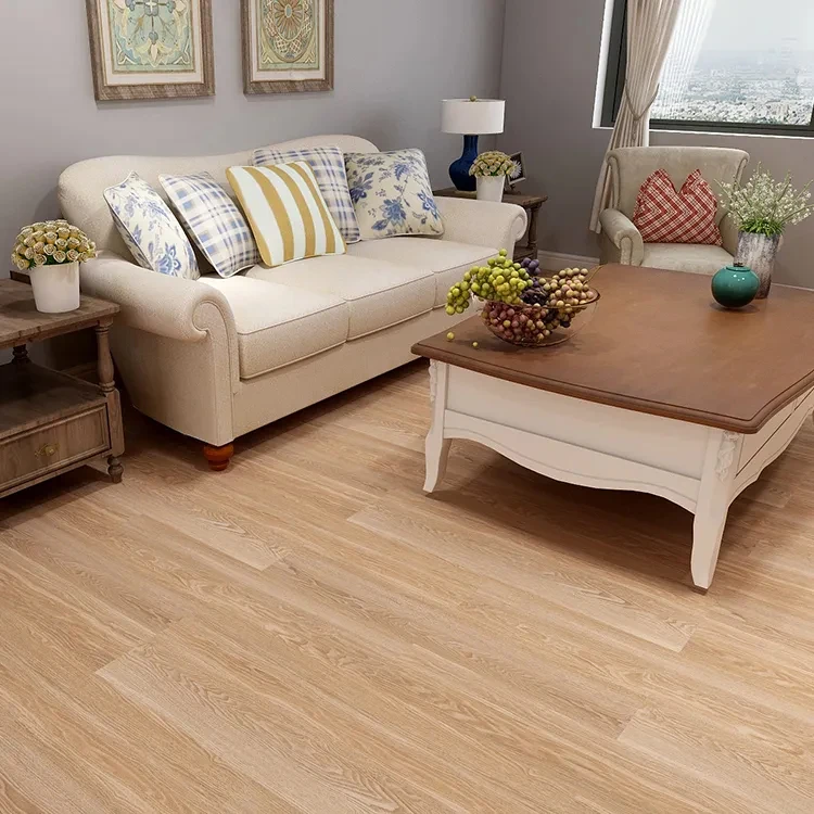 Easy installing PVC Vinyl/SPC/WPC vinyl 4mm 5mm 6mm 7mm plank Waterproof flooring for indoor kitchen living room bedroom