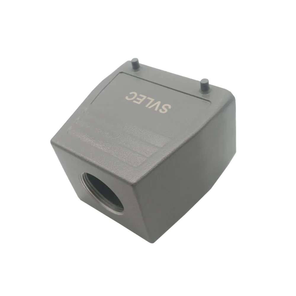 32 Pin Double locking Lever H32A Rectangular Heavy Duty Connector Top Entry Hoods with M40 cable outlet