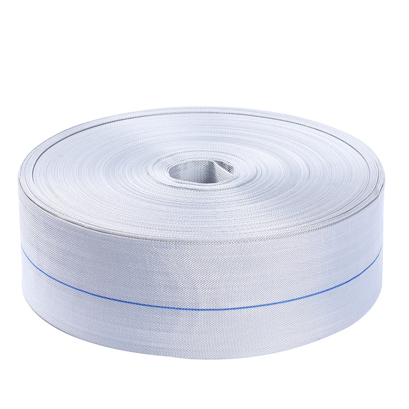 High Pressure Agricultural Irrigation Pe Layflat Hose Flexible Water  Discharge Pipe