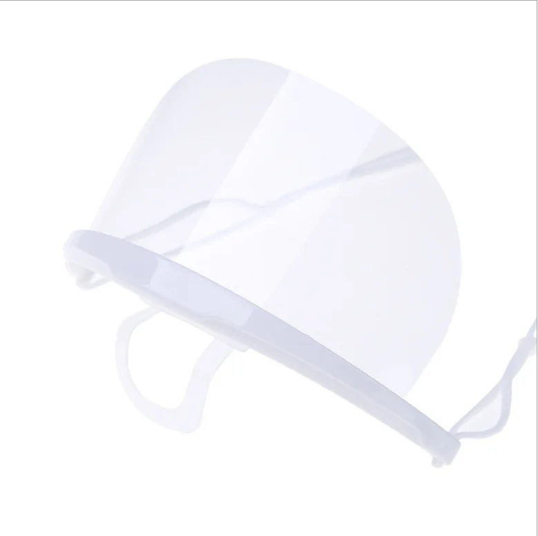 Factory Wholesale Anti Fog Eco-Friendly Durable  Plastic Face Shield Reusable Face Transparent Clear Face Mask