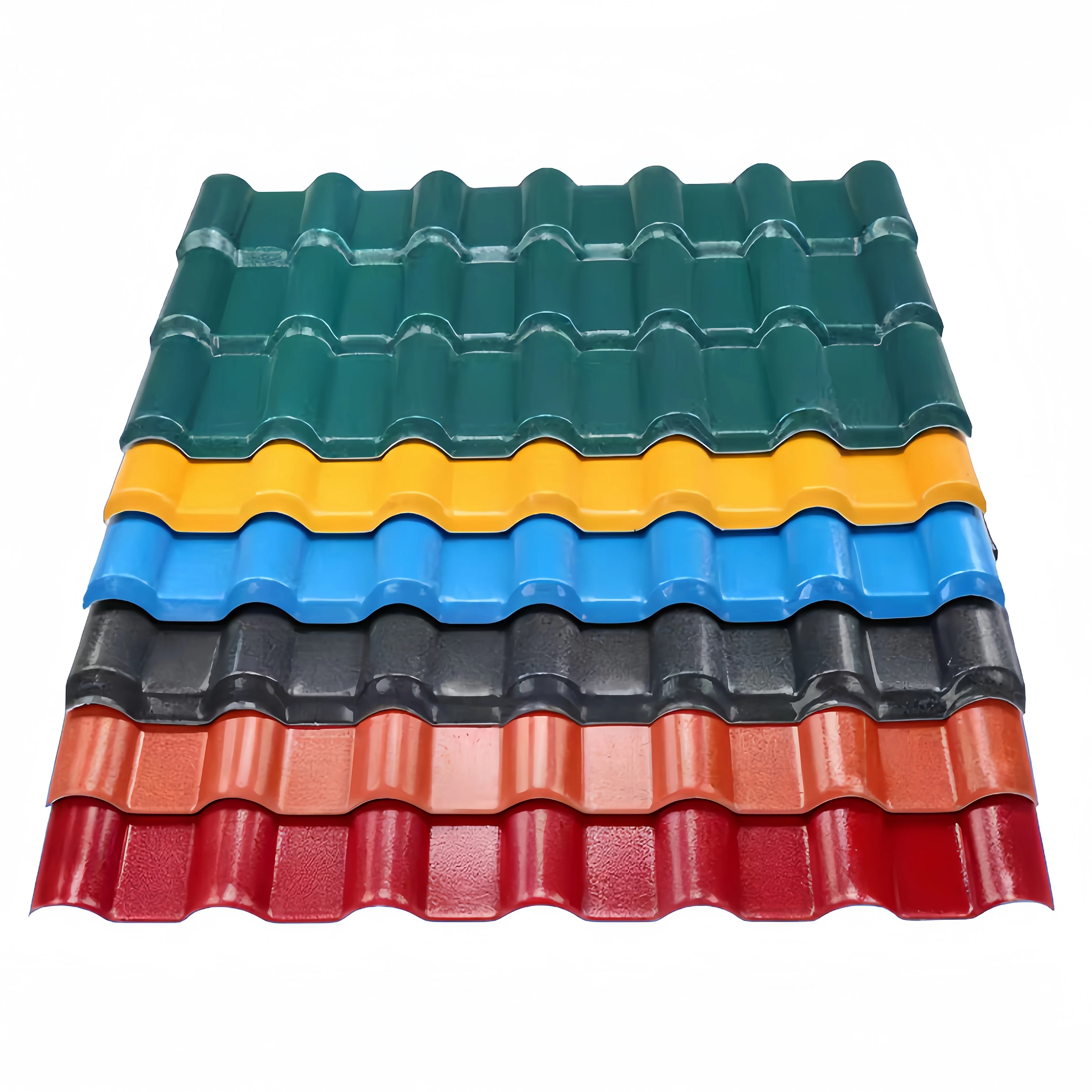 Chinese Style Tile Lightweight ASA Resin Roof Tiles for Farm Factory Warehouse Villa & Carport Sheds