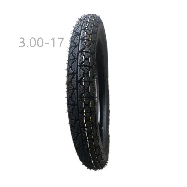 Motorcycle tyre 3.00-17 TT/TL front/rear tire