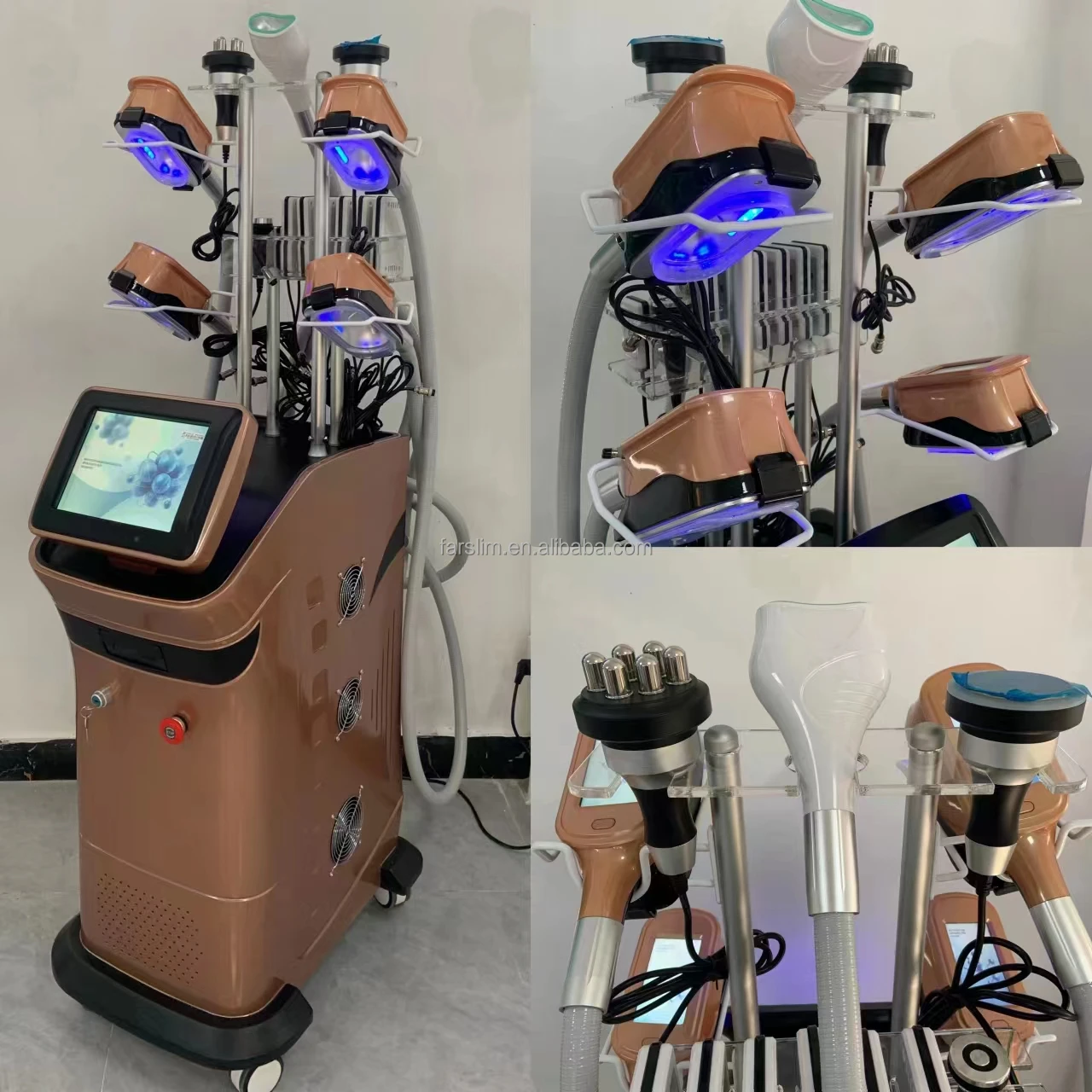 Factory Price 360 Cryolipolyse Body Sculpting Machine Radiofrequency Cryotherapy Fat Freezing Cellulite Machine