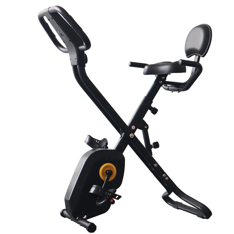 2024 Hot Sale Portable Adjustable Saddle Body Shape X Bike Fitness Equipment Folding Bike For Indoor Outdoor Use