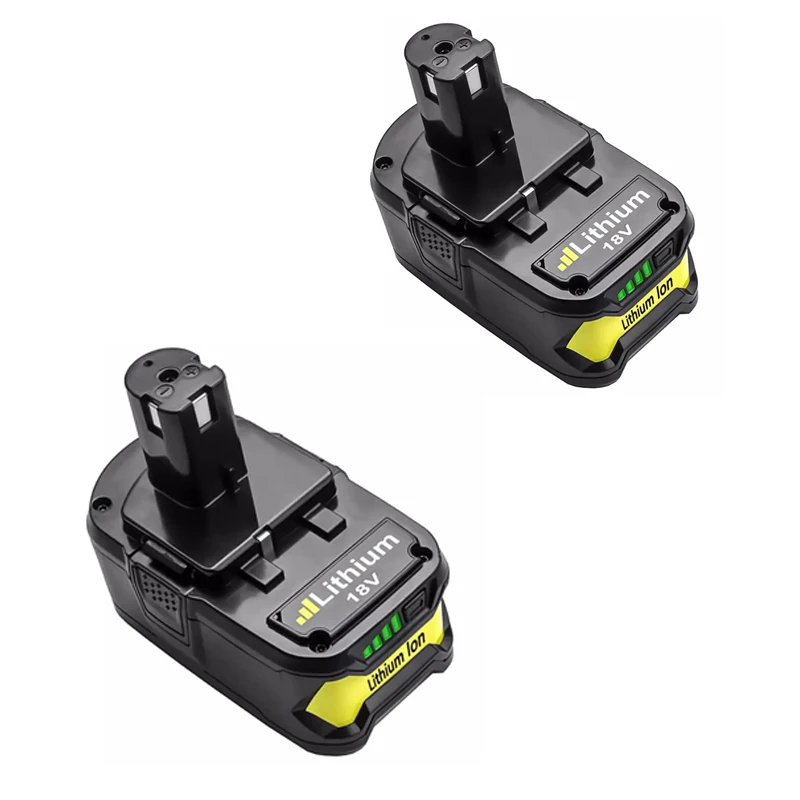 Zhechi перезаряжаемые батареи совместимы с Ryobi 18v литиевая батарея 6000 мА/ч, P108 P107 6.0AH