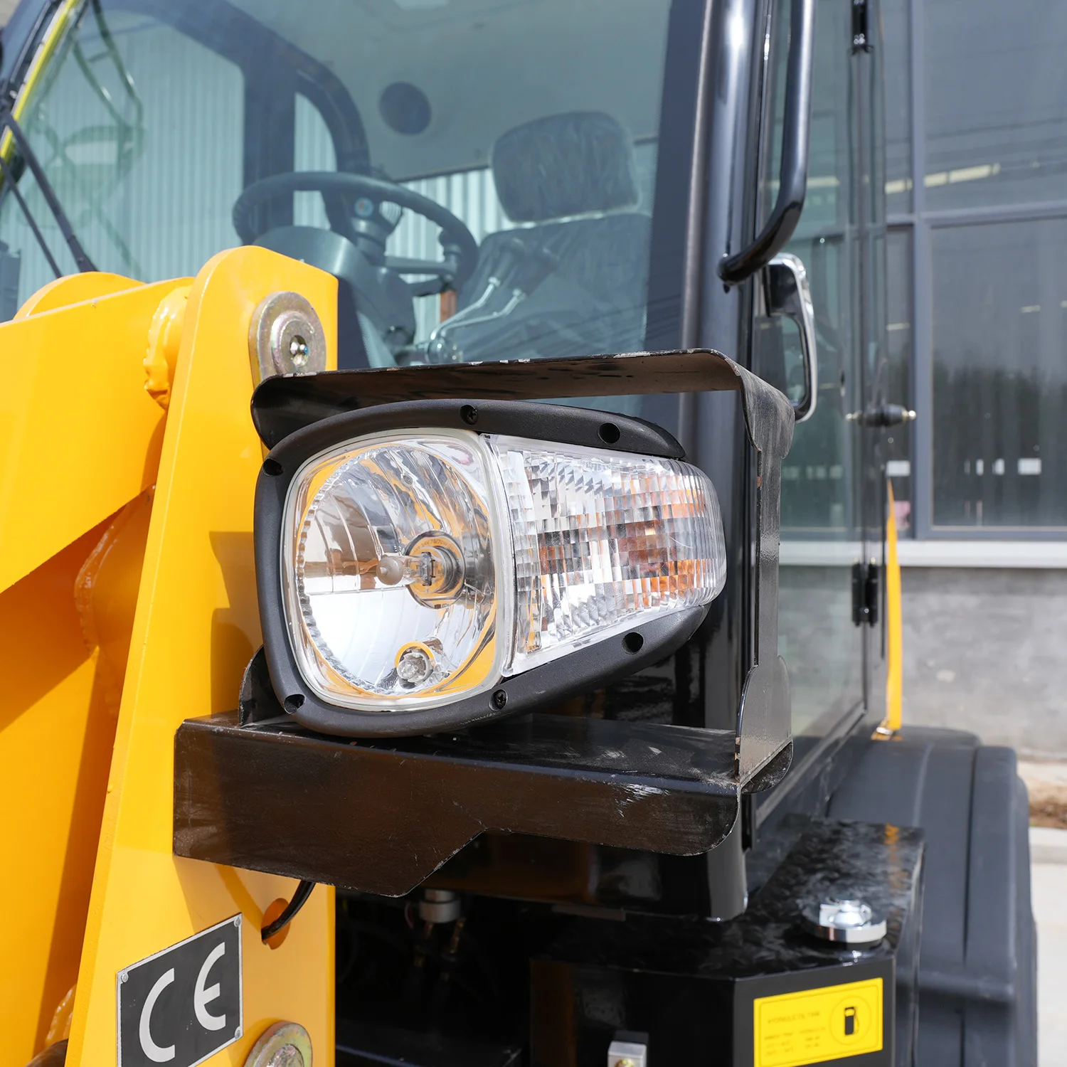 1 ton 2 ton 3 ton mini telescopic loader boom wheel loader with Auger and CE approval