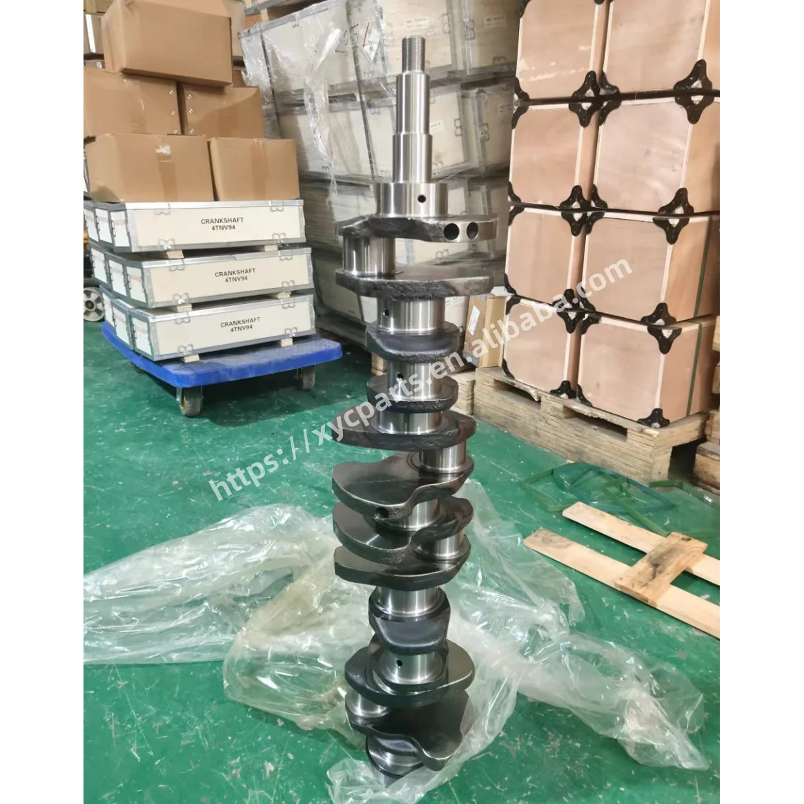 Engine Parts 6D31 6D31T Engine Crankshaft ME082505 forged steel crankshaft for MITSUBISHI