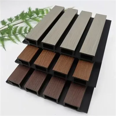 Manufacturer Wood Plastic Composite Wall Panel Wpc Waterproof Wood Panel outdoor wall panel